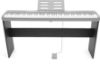 Image de Meuble en bois noir pour piano numérique 88 touches Divarte DP35