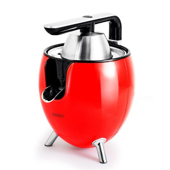 Picture of Presse agrume électrique design avec bras articulé en aluminium Presspod de Kitchencook - rouge