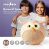 Image de Haut -parleur Bluetooth® Hibou Nedis