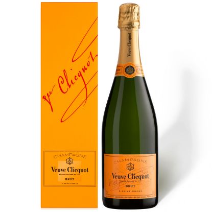Picture of Champagne Brut Veuve Clicquot Carte Jaune, étui, 75cl, 12°