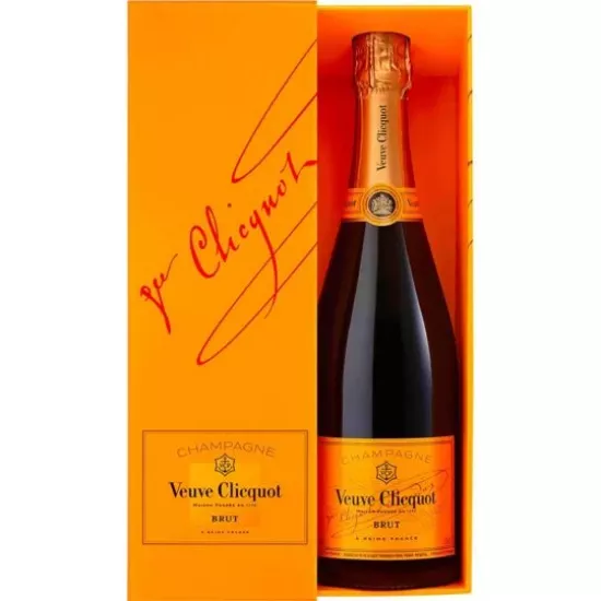 Image de Champagne Brut Veuve Clicquot Carte Jaune, boite cadeau coulissante, 75cl, 12°