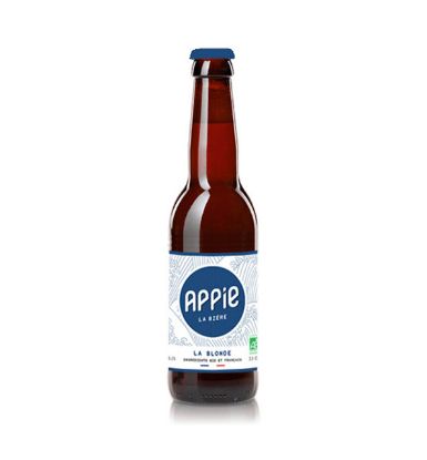 Image de Bière Blonde Bio APPIE, 33cl, 4,9°