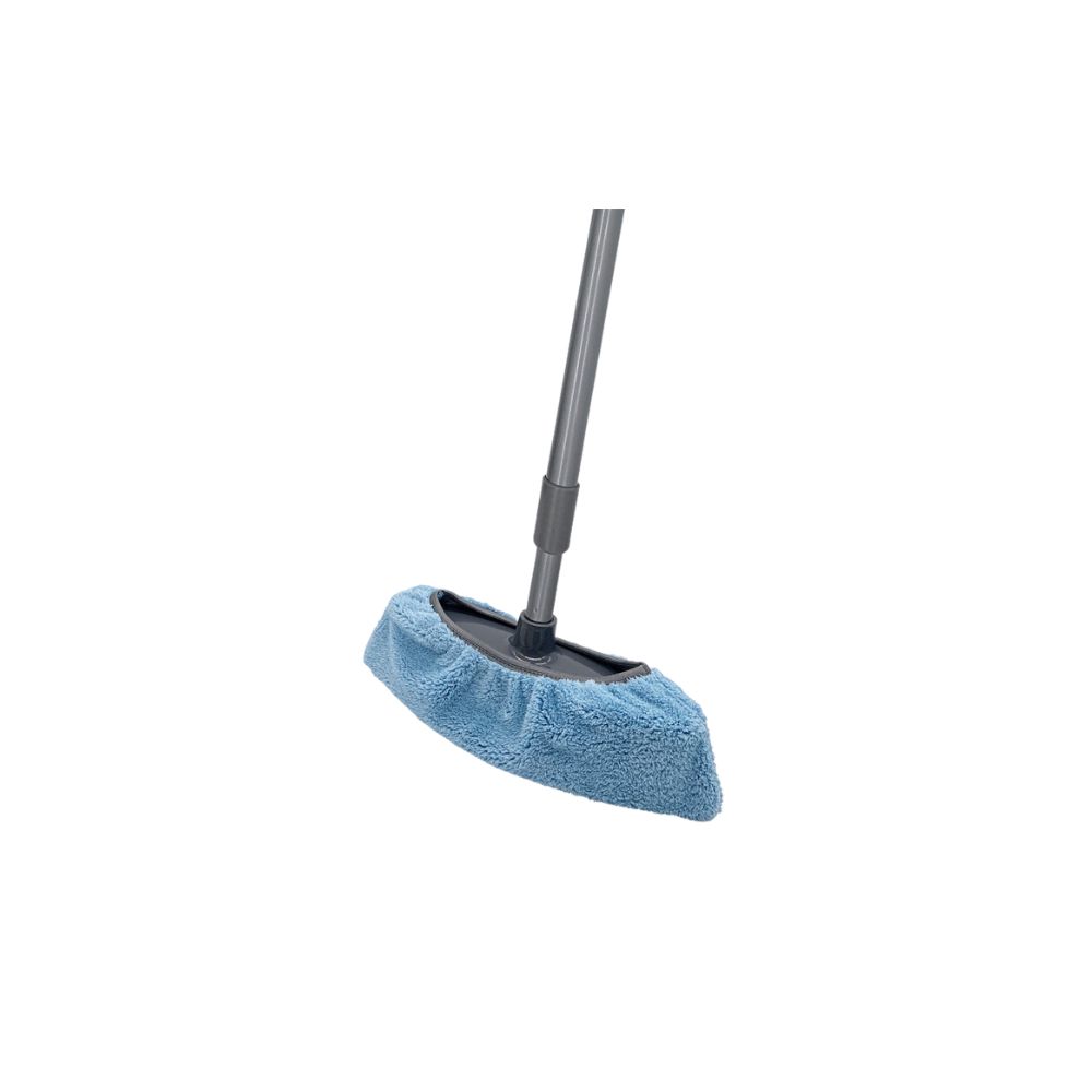 Housse Microfibre Pour Balai 11x31cm - Universelle - Lavable - Couleur Aléatoire