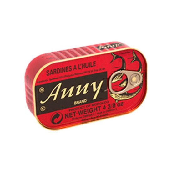 Sardine à l'huile Anny 125g