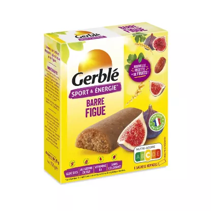Image de Barres diététiques figue Gerblé Sport & Energie, 6 barres