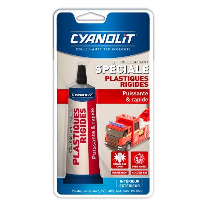 Image de Colle Spéciale Plastiques Rigides 50mL Cyanolit