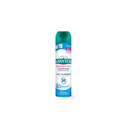 Image de Purificateur d'air, désinfectant surfaces & textiles anti-allergènes - grand air Sanytol - Aérosol 300 ml