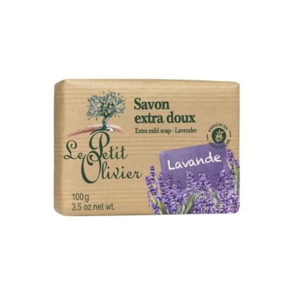 Image de Savon Extra Doux Le Petit Olivier, Lavande , 100g