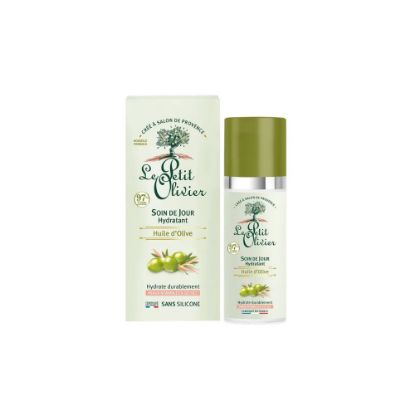 Image de Soin de Jour Hydratant Le Petit Olivier, Huile d'Olive , Peaux Normales à Sèches , 50ml