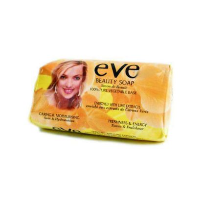 Image de Savonnette 100% végétale enrichie aux etriats de fruits, Eve Beauty Soap - 100g