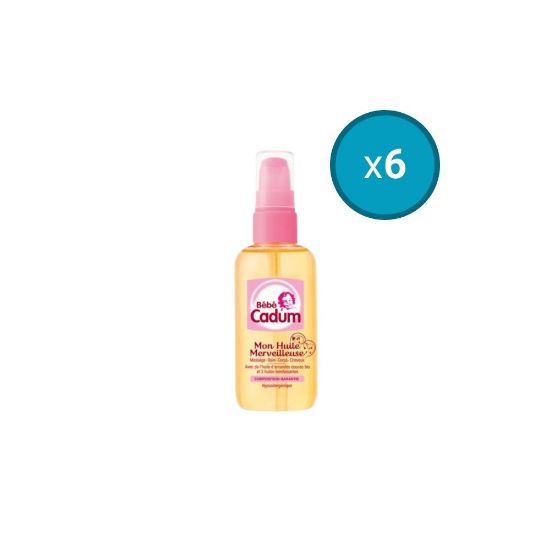 Picture of 6x Huile Merveilleuse Cadum, 