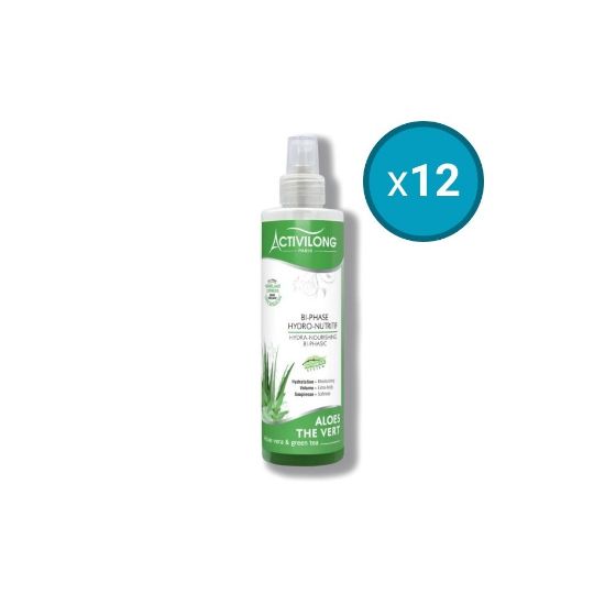 Picture of 12x Spray Bi-Phase Hydronutritif Aloès & Thé vert  Activilong, 240 ml