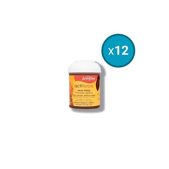 Image de 12x Hair Food Actiforce  Activilong, 125 ml
