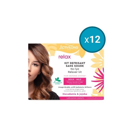 Image de 12x Kit Défrisant sans soude RELAX - DOUX  Activilong, 