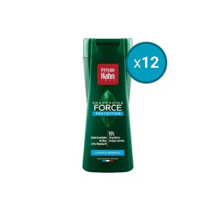 Picture of 12x Shampoing force protection, cheveux normaux, Petrole Hahn, 250mL