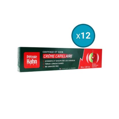 Picture of 12x Crème capillaire, coiffage & soin Petrole Hahn, 100mL