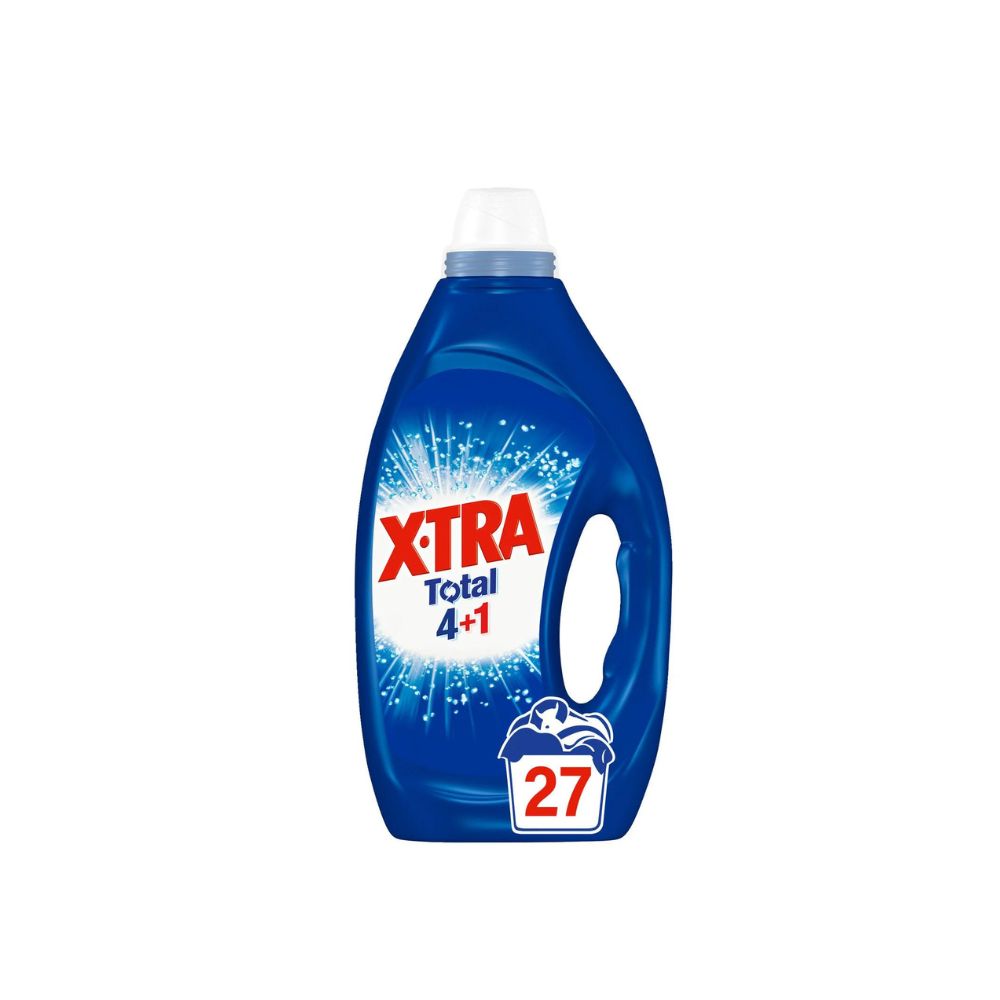 Xtra lessive liquide total lavage 3x27 soit 3x1,89l - Tous les produits  poudre et liquide - Prixing