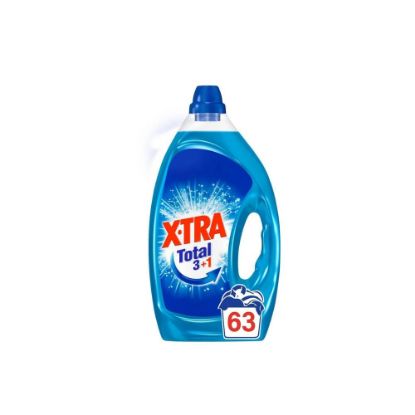 X•Tra Total - 47 lavages - Lessive liquide - 4en1 - Savon de