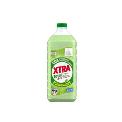 Lessive liquide savon Marseille et aloe vera, X-TRA (2,2 L = 44 lavages)