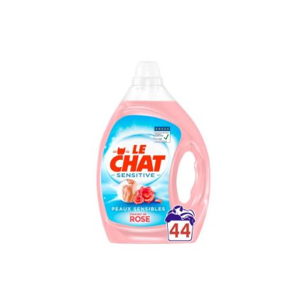 Picture of Lessive liquide Le Chat Sensitive Douceur de Rose , 2,2L , 44 lavages