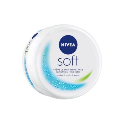 Image de Crème Multi-usage Hydratante visage corps et mains Nivea SOFT, 200mL