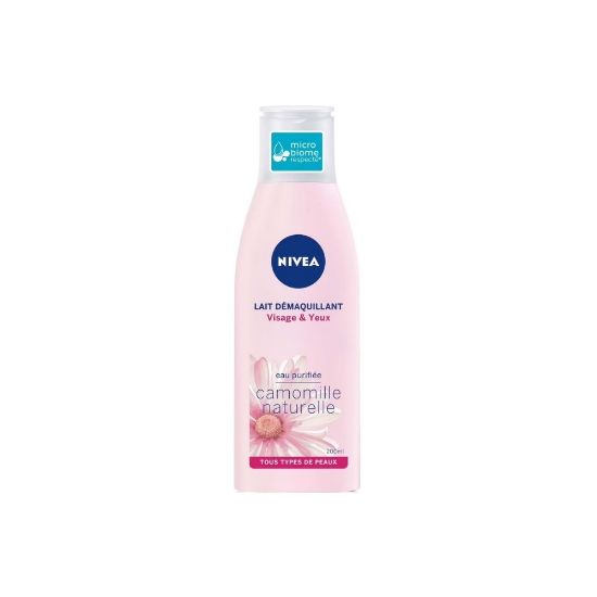 Image de Lait démaquillant Visage & Yeux Camomille naturelle Nivea, 200mL