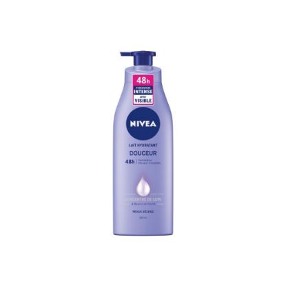 Image de Lait corps hydratant 48H Beurre de Karité Nivea, 250mL