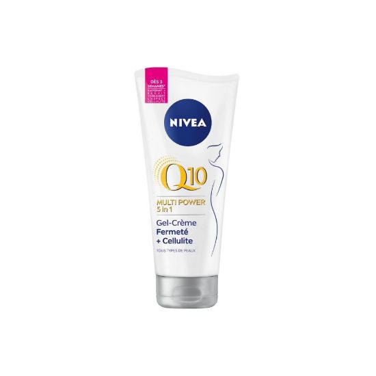 Picture of Gel crème corps Nivea Q10 Fermeté Cellulite Vitamines E, 200mL