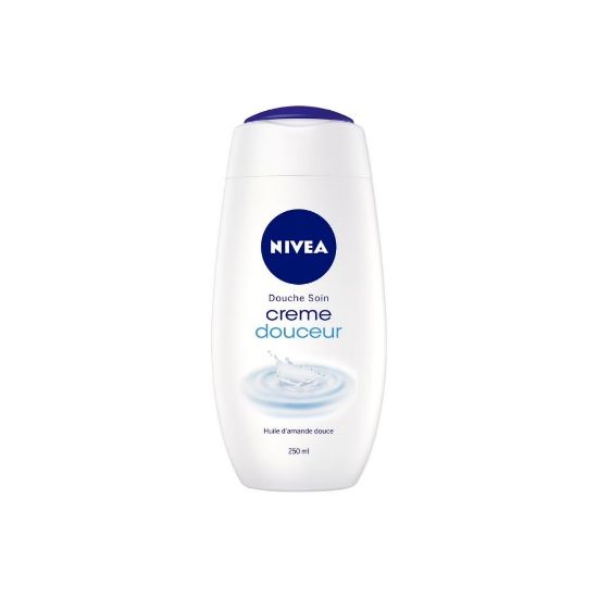 Image de Gel douche Huile d'Amande Douce Nivea, 250mL