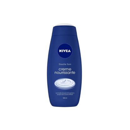 Image de Gel douche crème nourrissante Nivea, 500mL