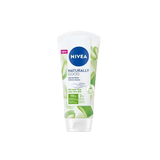 Image de Crème mains hydratanteà l'Aloe Vera Nivea NATURALLY GOOD, 75mL