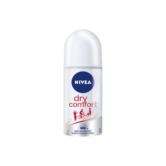 Image de Déodorant Bille Anti-transpirant 48H Nivea DRY COMFORT, 50mL