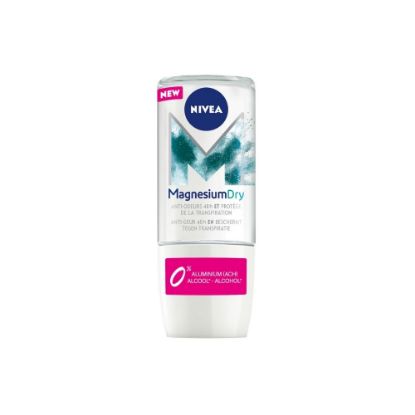 Image de Déodorant Bille anti-odeurs 0% alcool et aluminium Nivea MAGNESIUM FRESH, 50mL