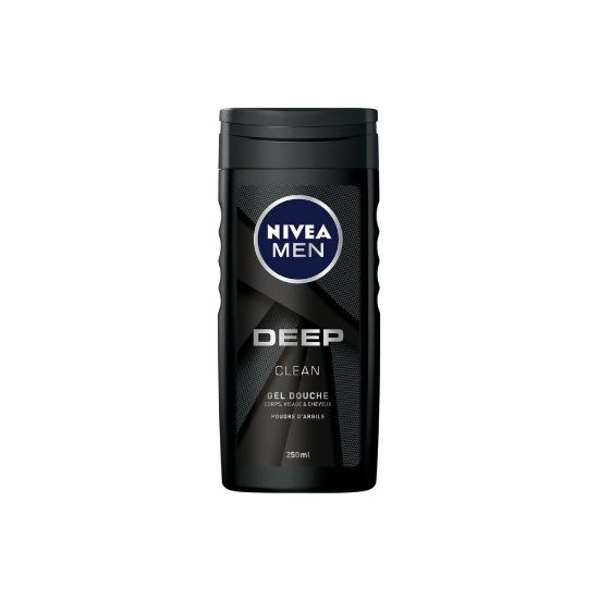 Picture of Gel douche 3en1 visage corps et cheveux Nivea Men DEEP, 250mL