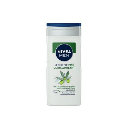 Picture of Gel douche 3en1 visage corps et cheveux Nivea Men SENSITIVE PRO Chanvre, 250mL