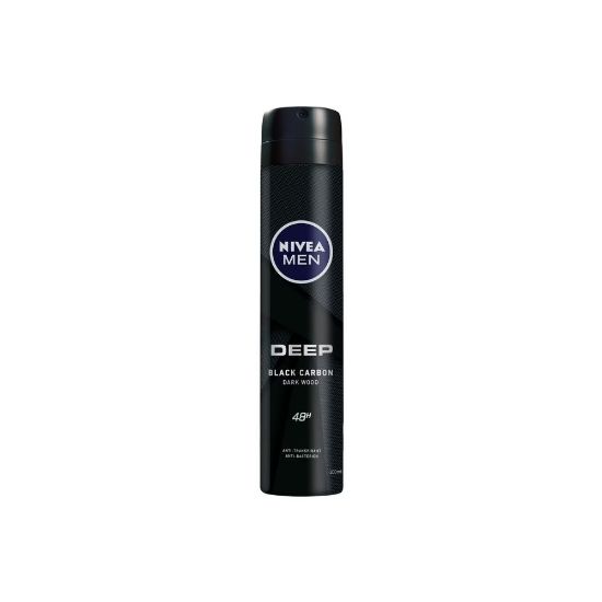 Image de Déodorant spray homme Anti-transpirant 48H Nivea Men DEEP, 200mL