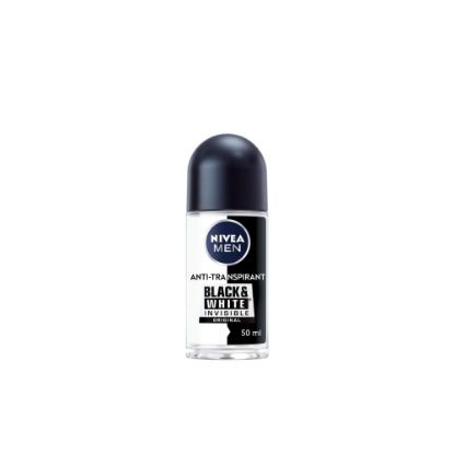 Image de Déodorant bille homme Anti-transpirant 48H Nivea Men BLACK&WHITE, 50mL