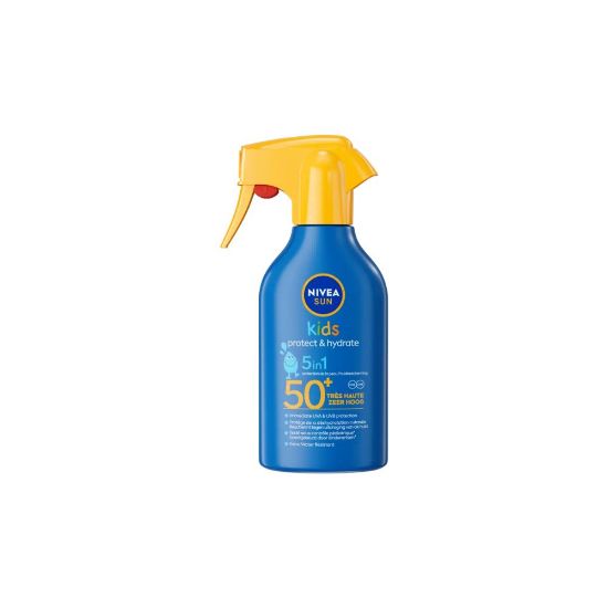 Image de Spray solaire enfants Pistolet FPS 50+ Nivea Protect & Hydrate, 270mL