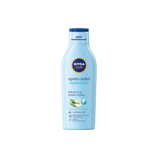 Image de Lait après-soleil Hydratant à l'Aloe Vera Bio Nivea, 200mL