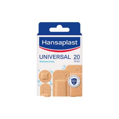 Picture of Pansements Universels Lavables Hansaplast, 20 pansements