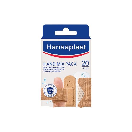 Image de Pansements Mix-Pack spécial mains Hansaplast, 20 pansements
