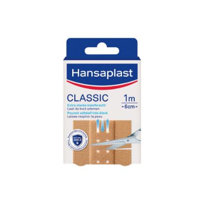 Image de Pansements Extra Résistant Hansaplast, 10 bandes de 10x6cm à découper