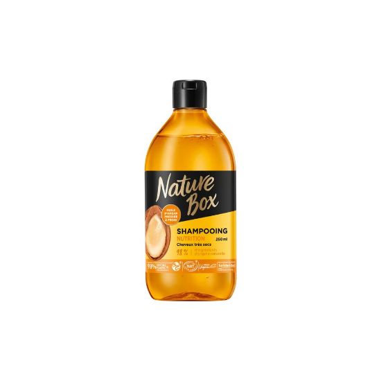 Picture of Shampoing Nutrition à l'huile d'argan Cheveux très secs Nature Box, 250mL