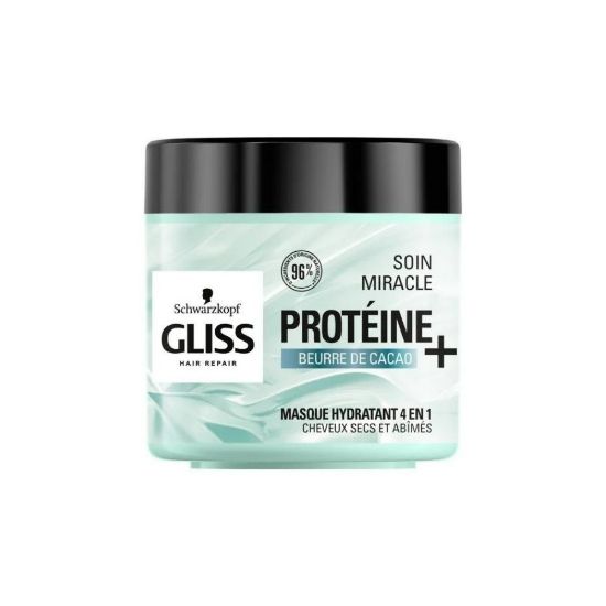 Image de Schwarzkopf Gliss Soin Miracle 4-en-1 Hydratant 400ml