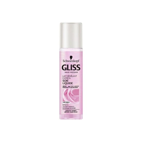 Image de Schwarzkopf Lait Démêlant Express Gliss Soie Liquide 200ml