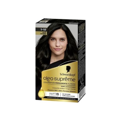 Picture of Schwarzkopf Oleo Suprême Coloration à l’huile Permanente 1-10 Noir Intense