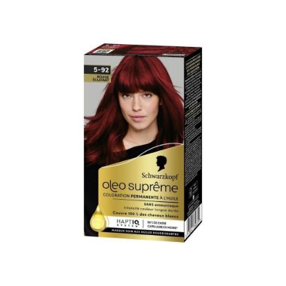 Picture of Schwarzkopf Oleo Suprême Coloration à l’huile Permanente 5-92 Rouge Éclatant