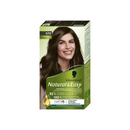 Picture of Schwarzkopf Natural & Easy Coloration Permanente 570 Châtain