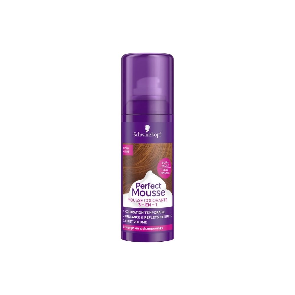 Coloration Sans Ammoniaque Schwarzkopf Perfect Mousse - 1 Pièce - Nuance Brun Rouge