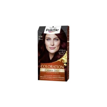 Picture of Schwarzkopf Palette Coloration permanente Crème Soin 1-08 Noir Bordeaux